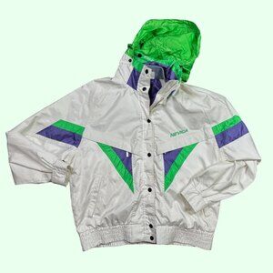 Vintage Nevica Womens Jacket Size 8 80s 90s Gorpcore Retro Skiing Snowboard